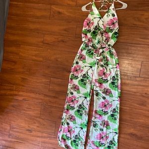 women flor jumpsuit size M